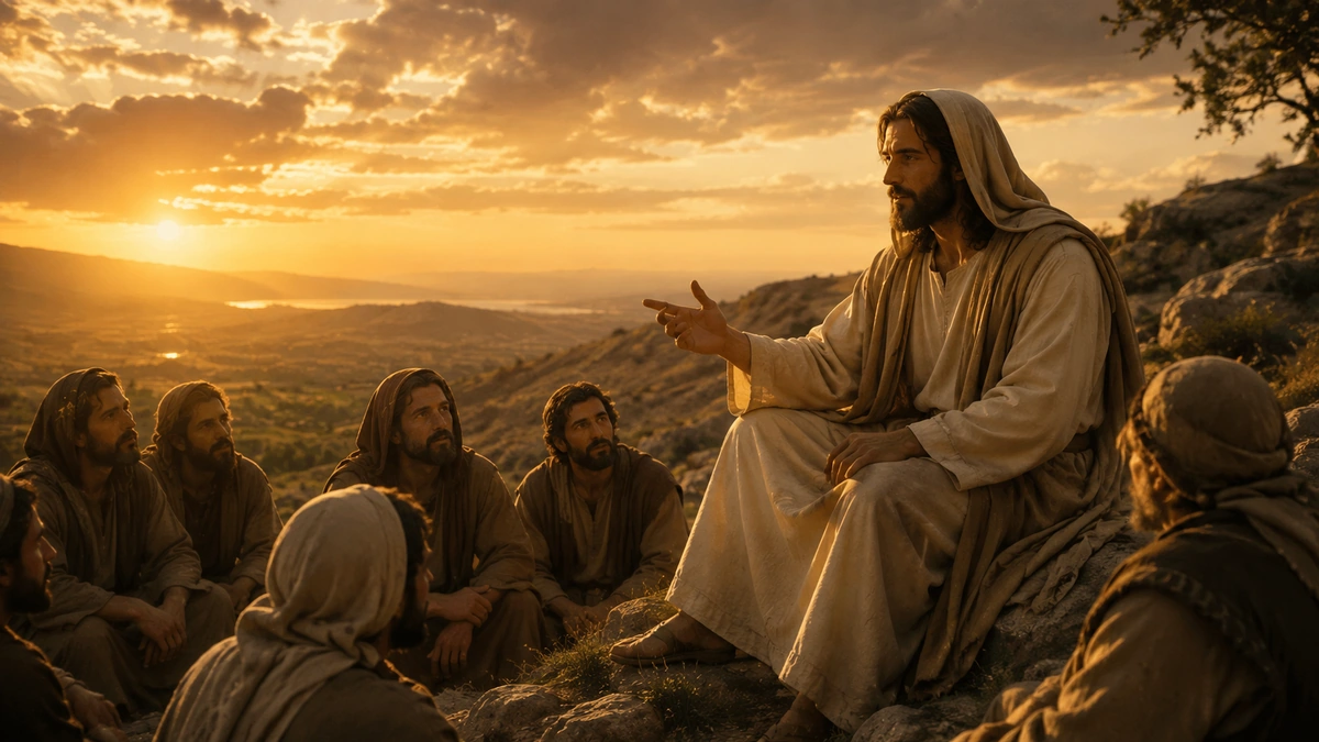 Discípulos reunidos em torno de Cristo, imagem de chamado, serviço e missão